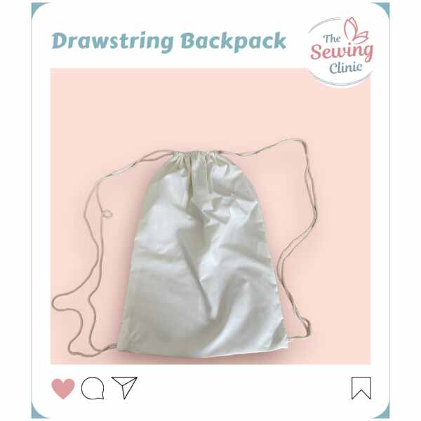 Sat. 8 Feb - Digital design and sew - Drawstring backpack